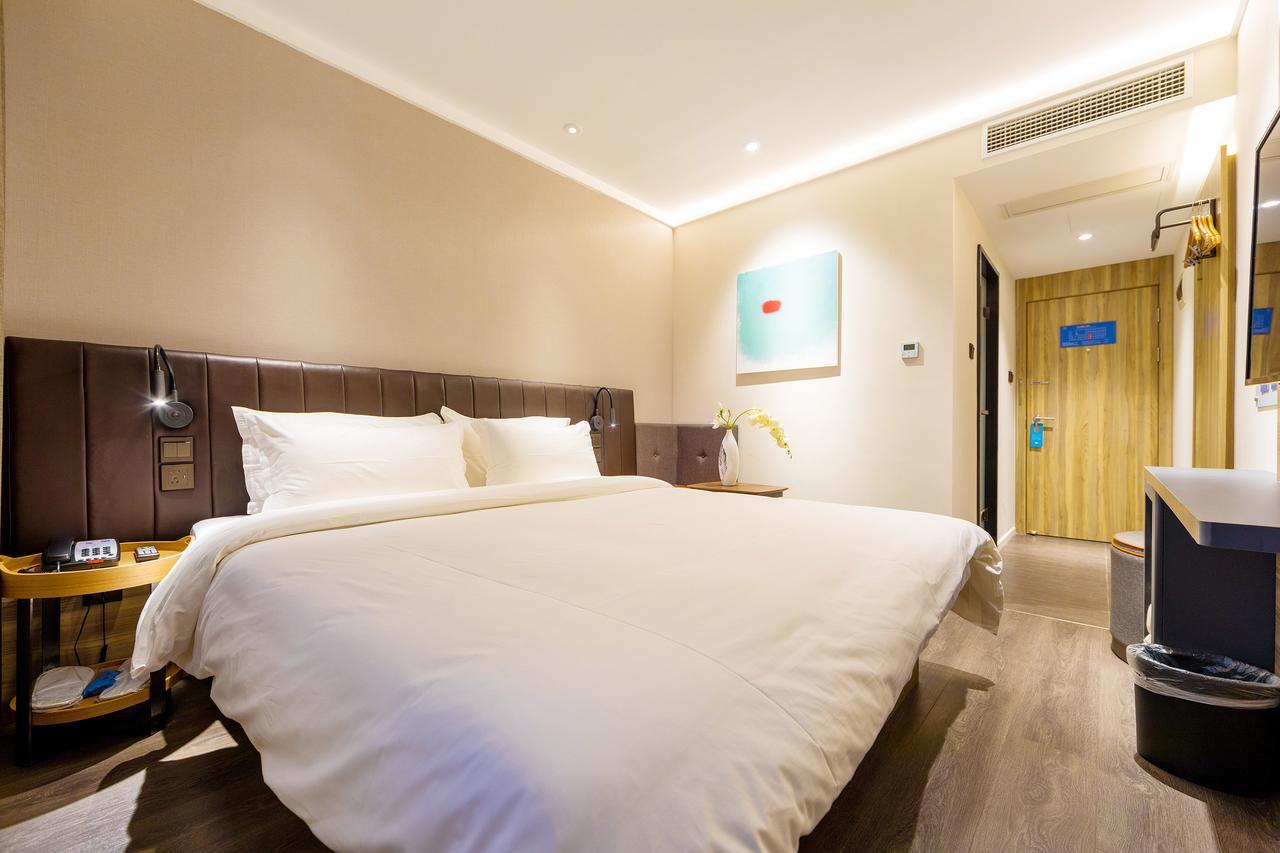 Hanting Premium Hotel Shanghai Dapu Bridge Riyueguang Shopping Mall Eksteriør bilde