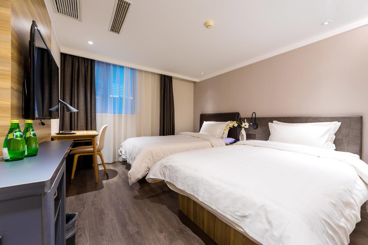 Hanting Premium Hotel Shanghai Dapu Bridge Riyueguang Shopping Mall Eksteriør bilde