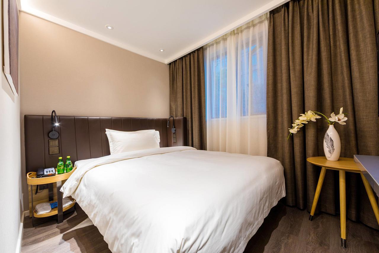 Hanting Premium Hotel Shanghai Dapu Bridge Riyueguang Shopping Mall Eksteriør bilde